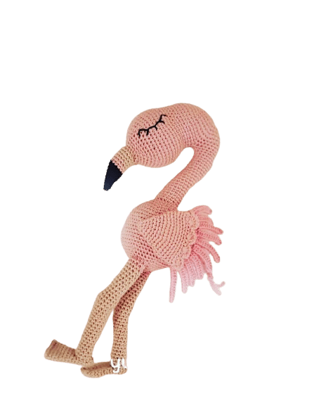 Amigurumi Flamingo