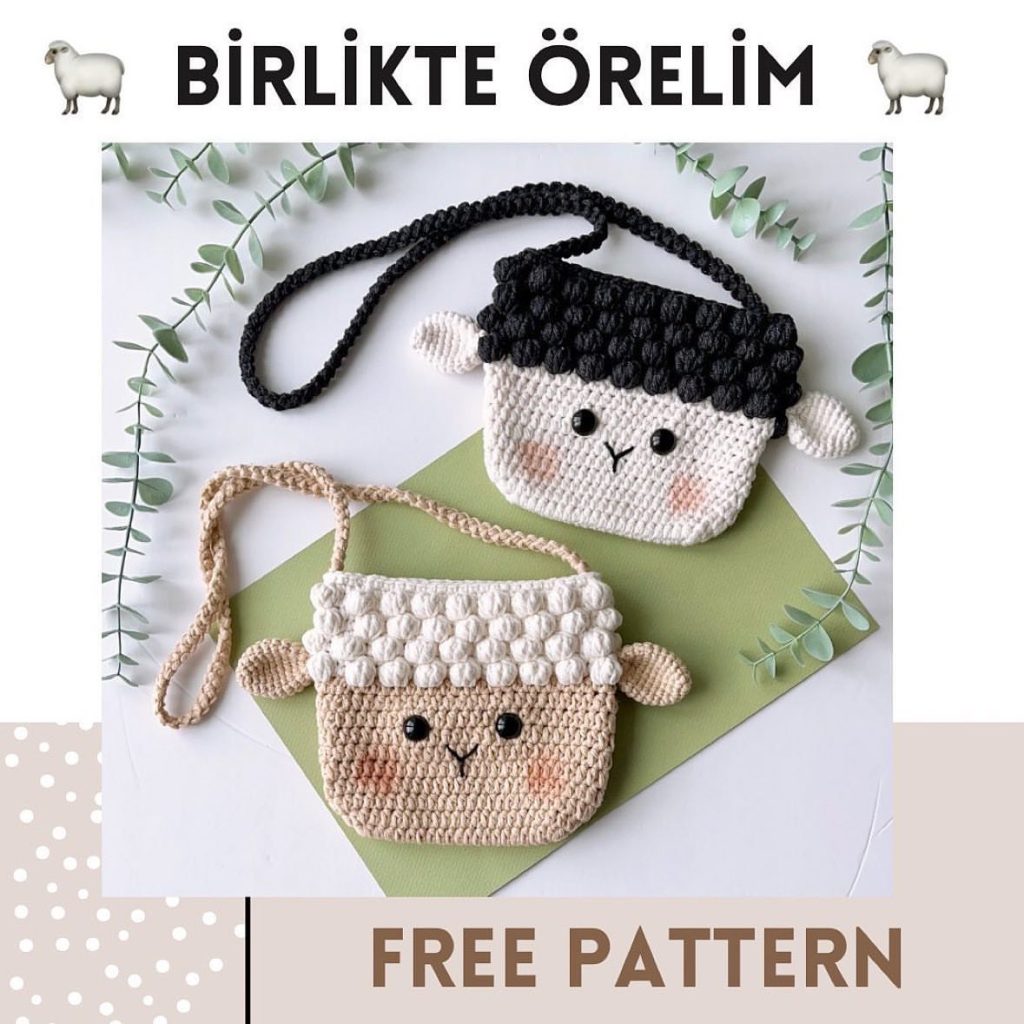 Koyun Çanta amigurumi tarifi