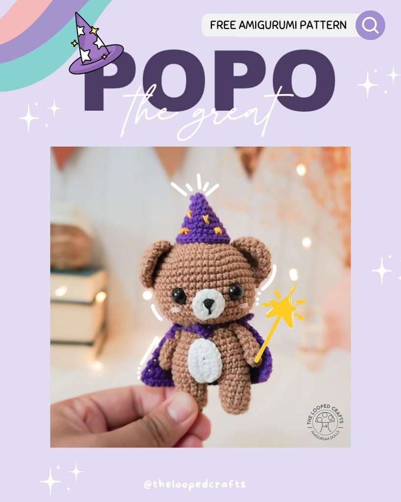 Little Bear Popo amigurumi tarifi
