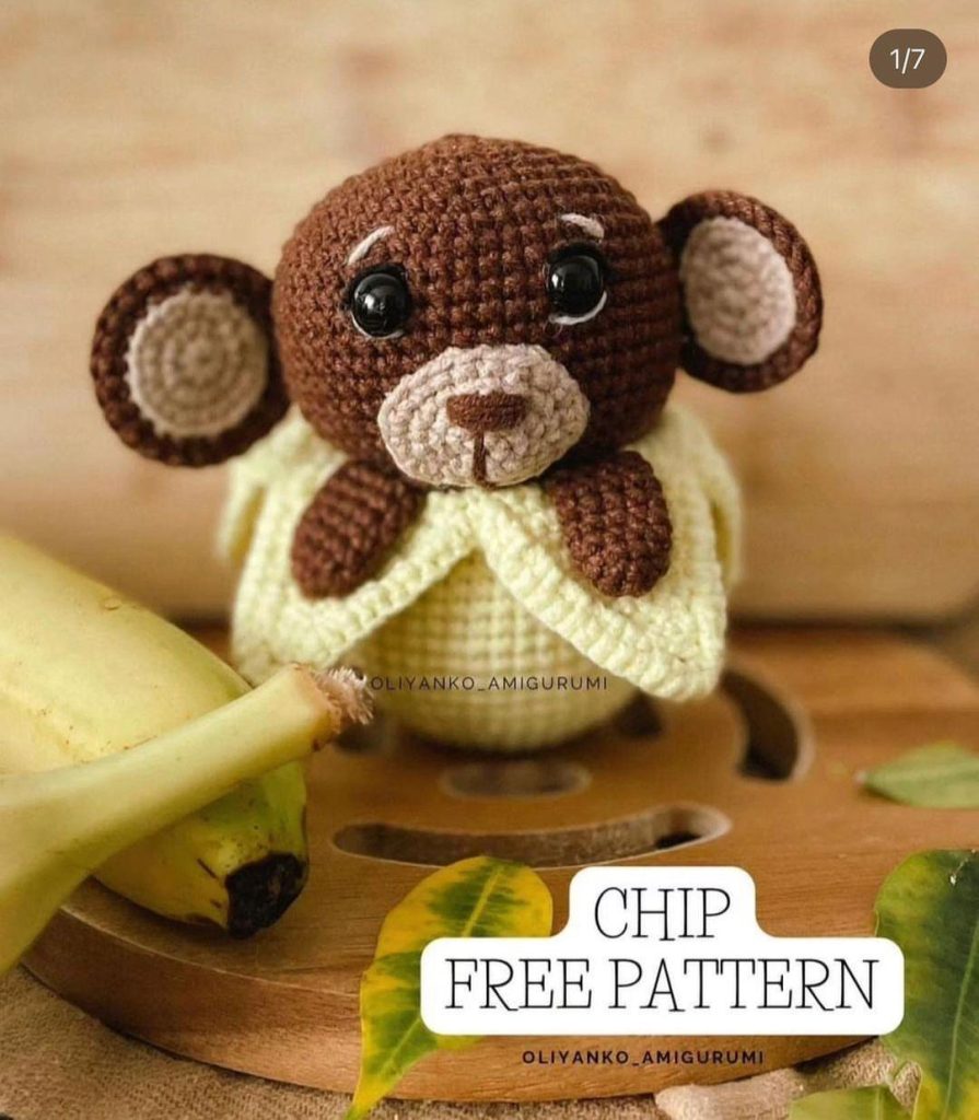 Monkey amigurumi tarifi