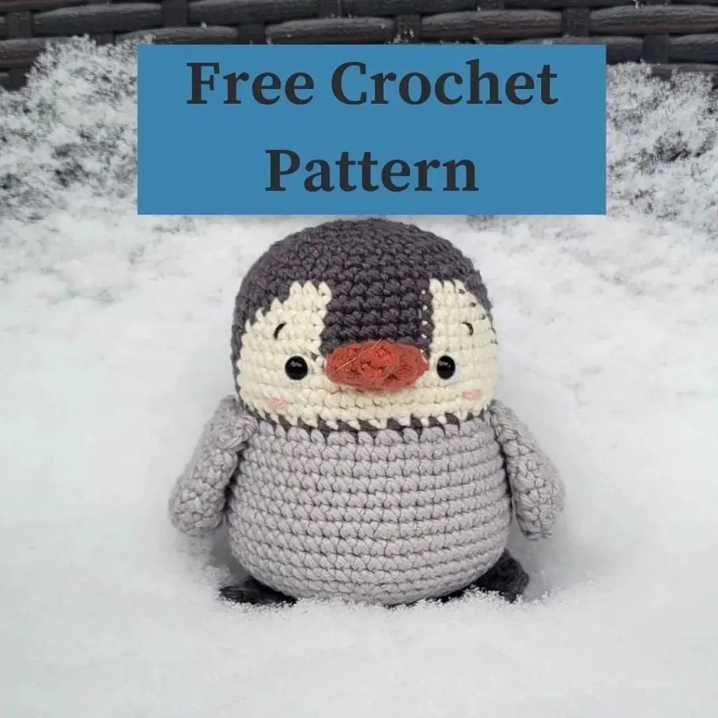 Penguen amigurumi tarifi