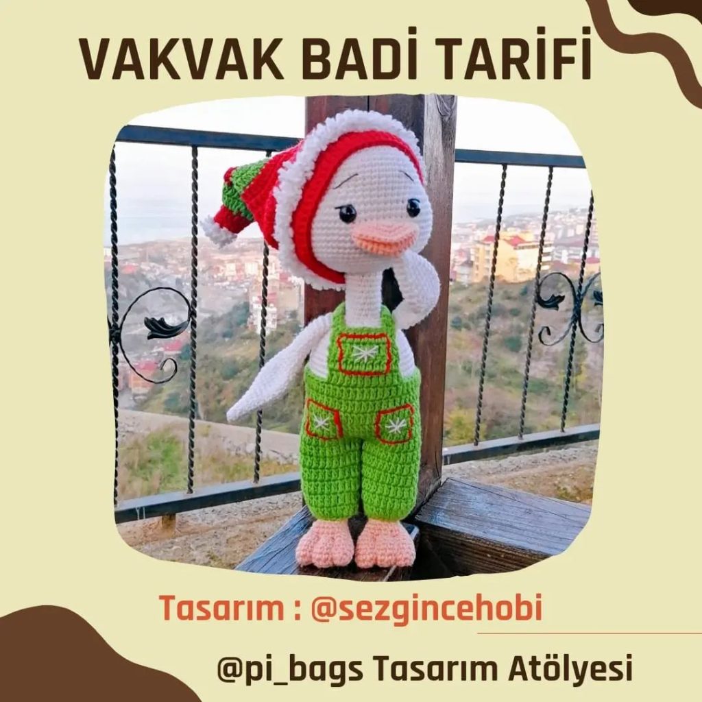 Vak Vak Badi amigurumi tarifi