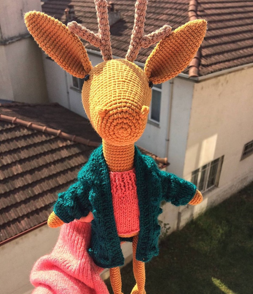 Bohem Geyik amigurumi tarifi