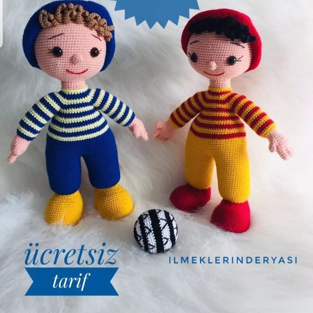 Taraftar Bebek amigurumi tarifi