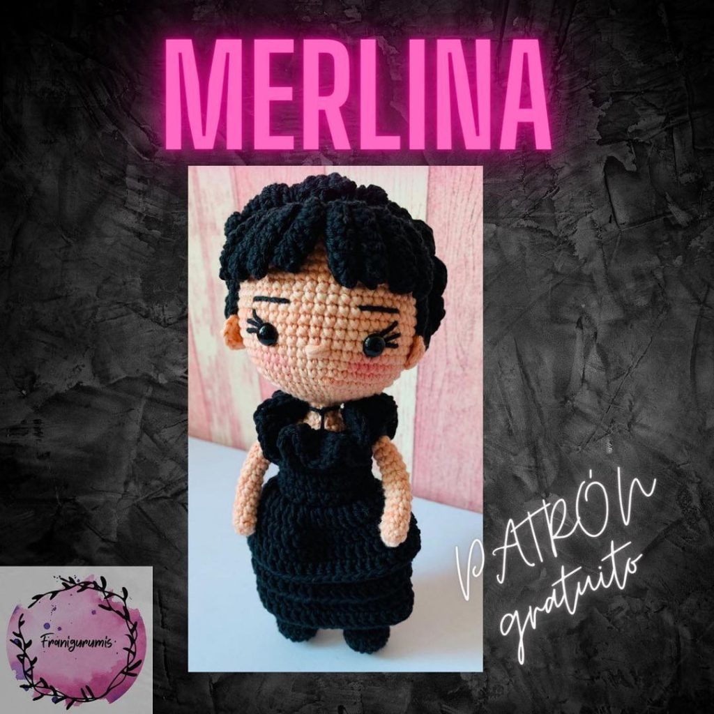 Merlina amigurumi tarifi