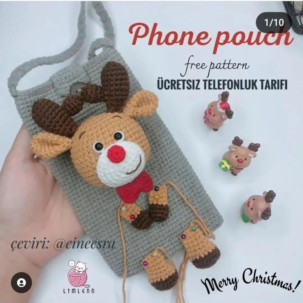Telefon Kılıfı amigurumi tarifi