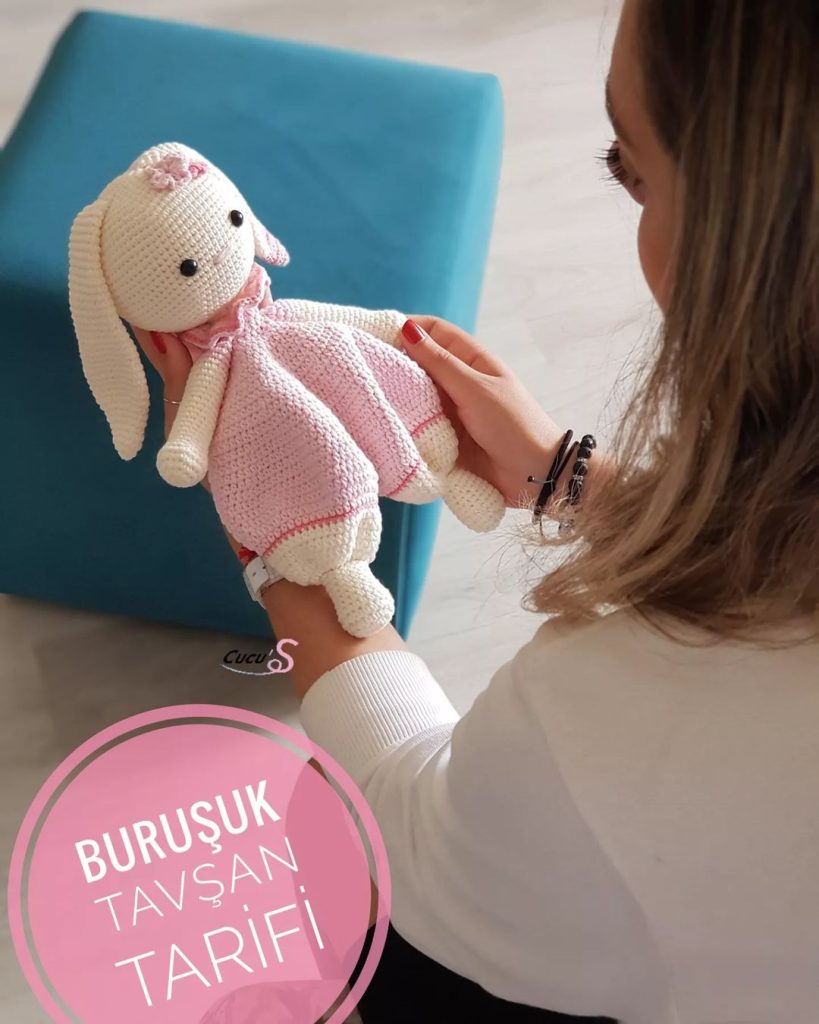 Buruşuk Tavşan amigurumi tarifi