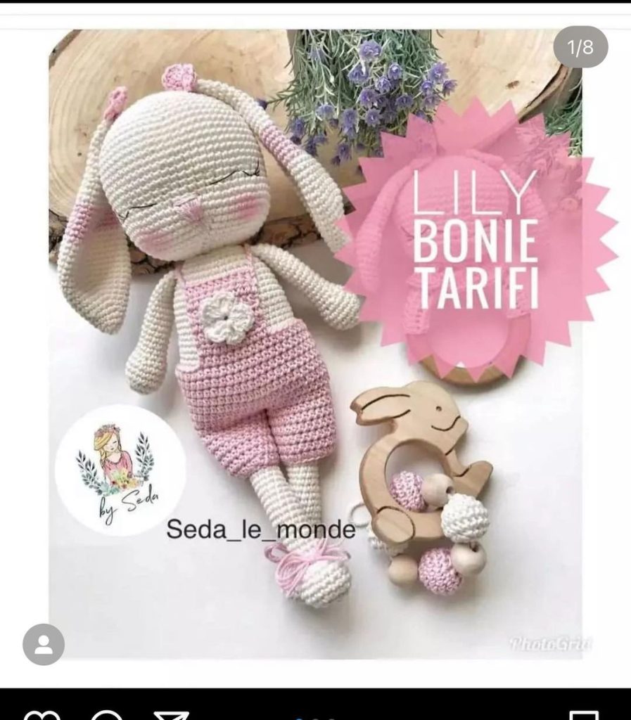 Lily Bonie amigurumi tarifi