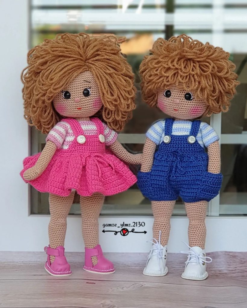 Tuniş Ve Tunay Bebek amigurumi tarifi