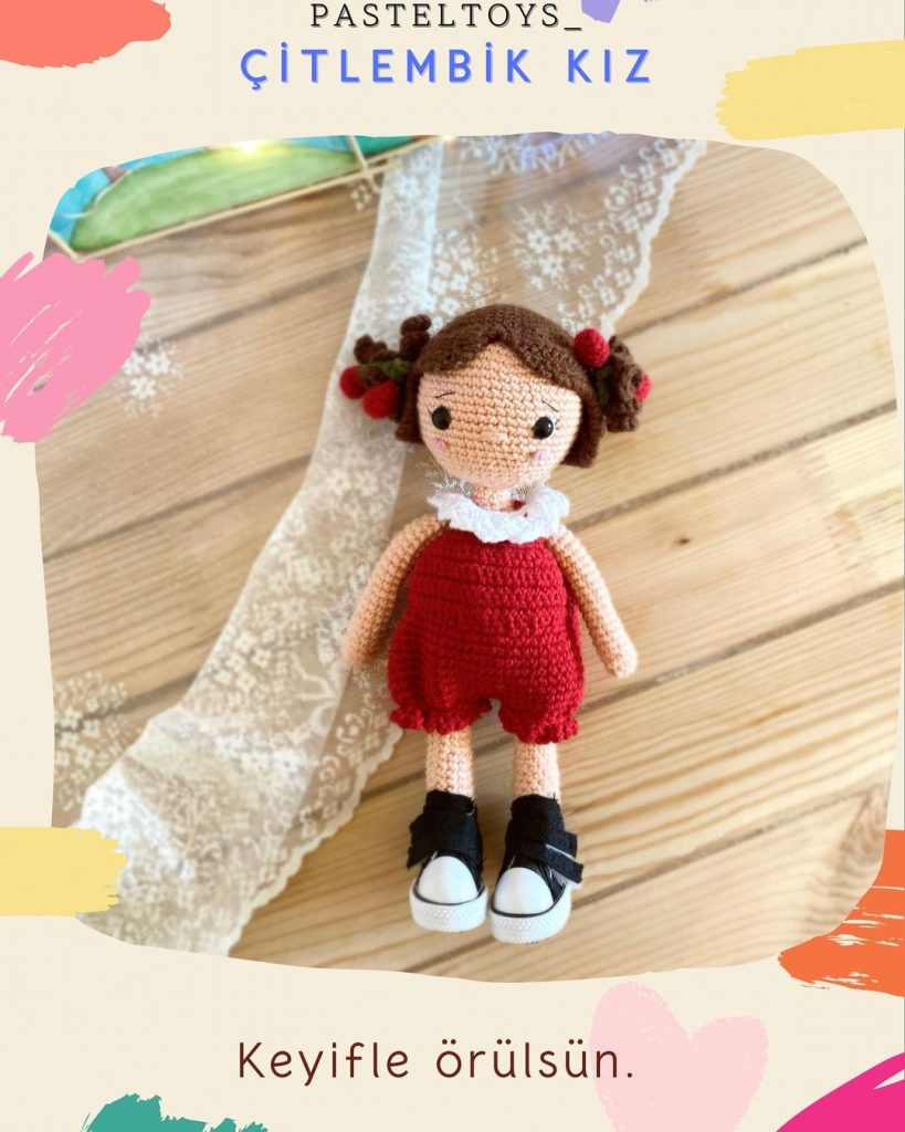 Çitlembik Kız amigurumi tarifi