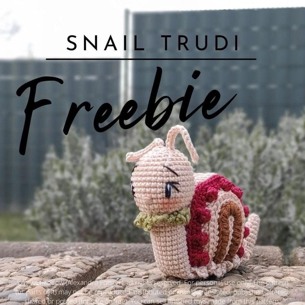 Snail amigurumi tarifi