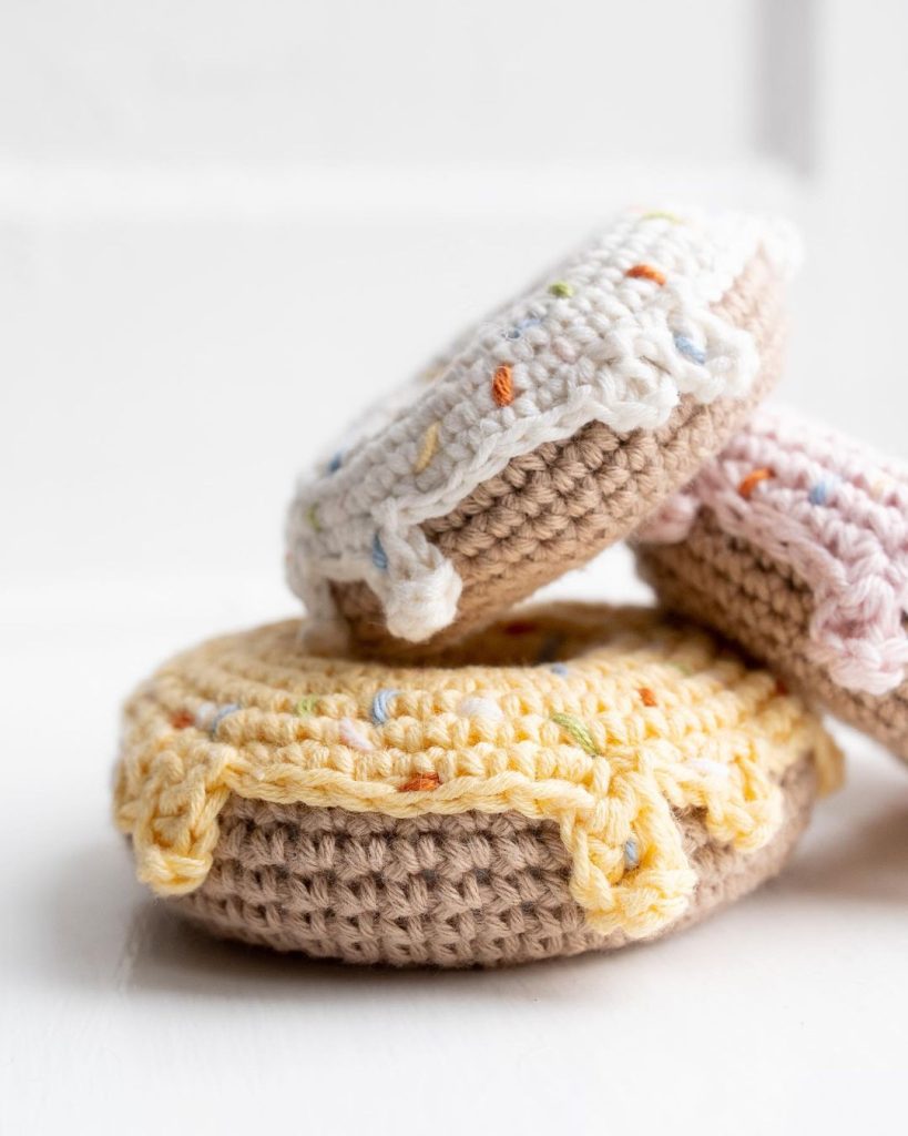 Donut amigurumi tarifi