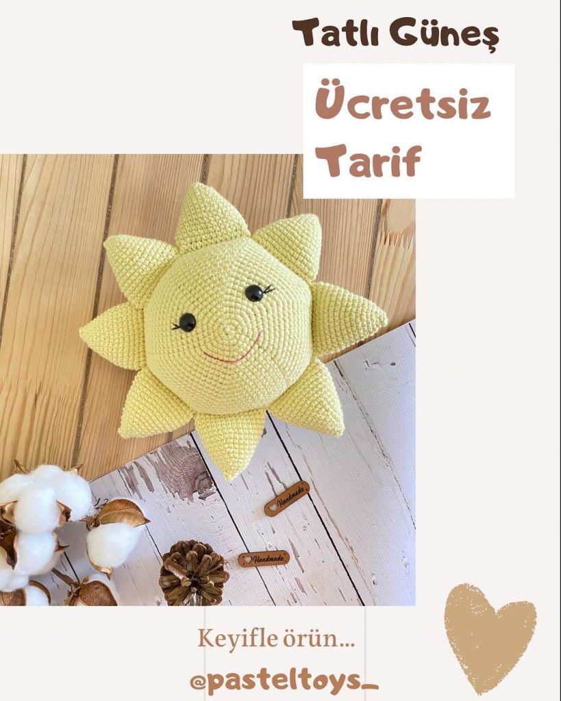 Tatlı Güneş Molly amigurumi tarifi