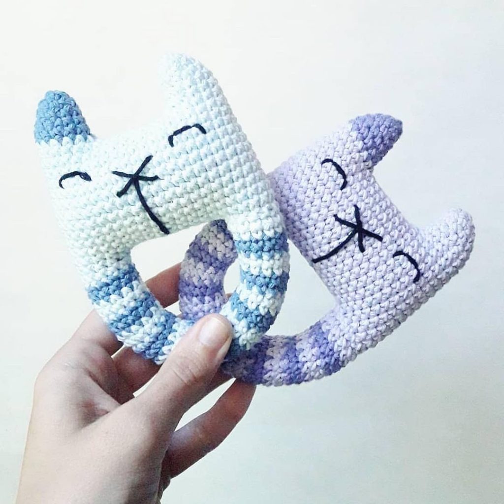 Cat Teether amigurumi tarifi
