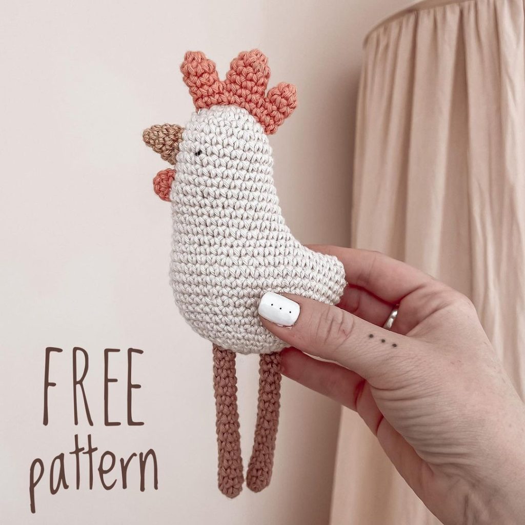Chicken amigurumi tarifi