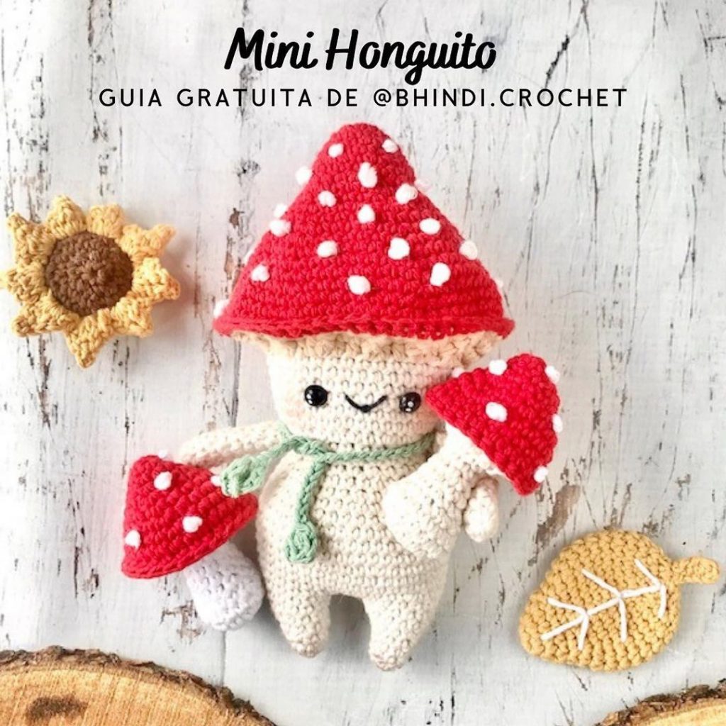 Mushrooms amigurumi tarifi