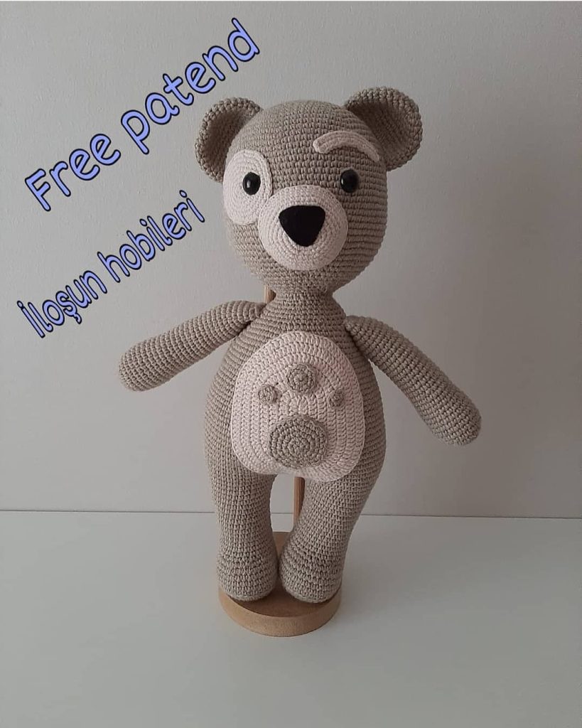 Ayı amigurumi tarifi
