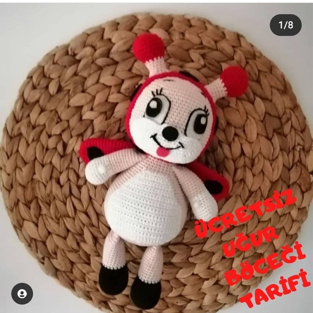 Uğur Böceği amigurumi tarifi
