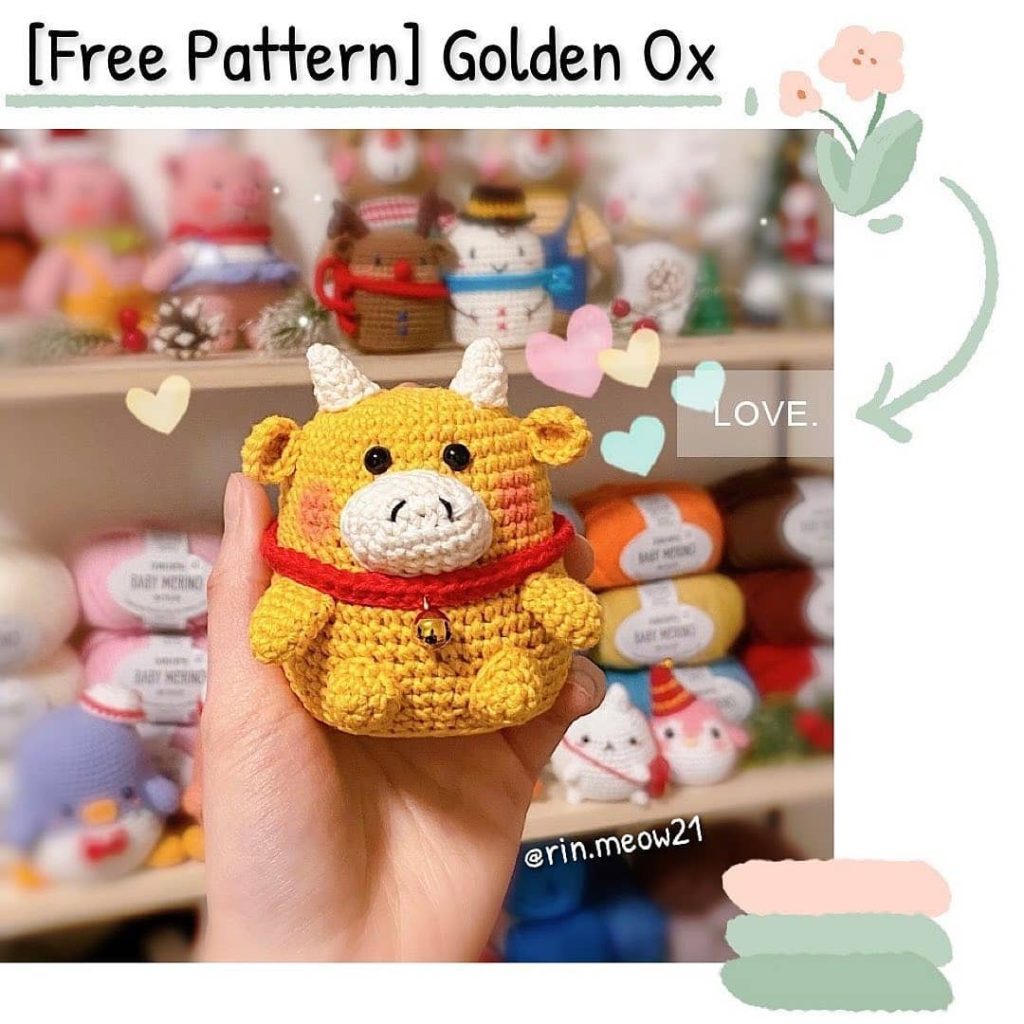 Golden Ox amigurumi tarifi