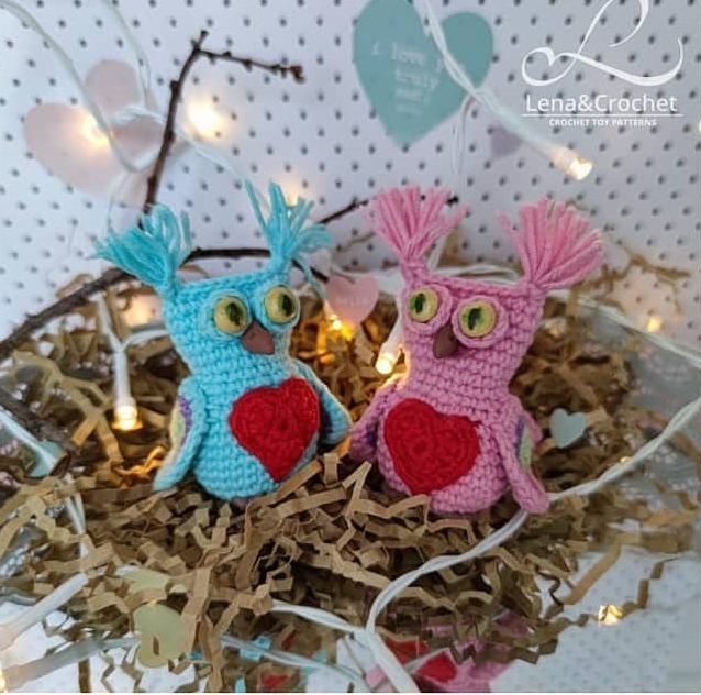 Owls In Love amigurumi tarifi