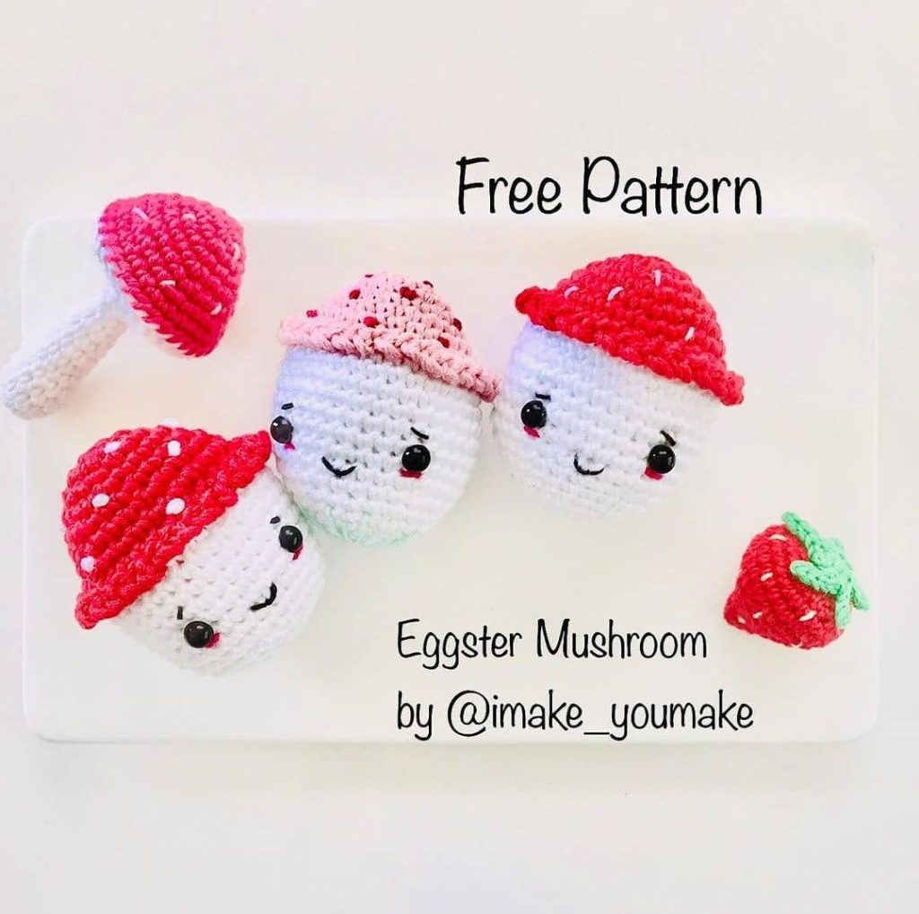 Eggster Mushroom amigurumi tarifi