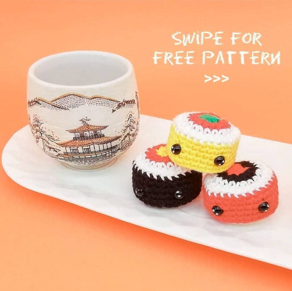 Sushi Free Pattern amigurumi tarifi