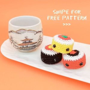 Sushi Free Pattern