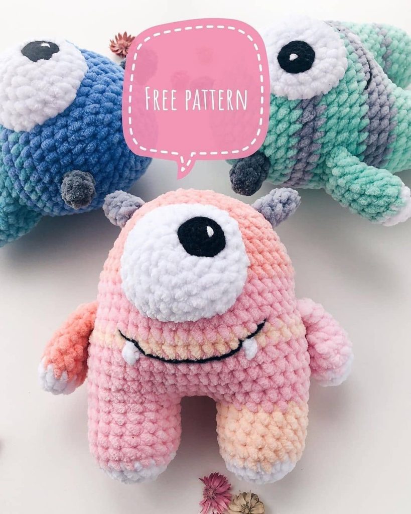 Sweet Monsters amigurumi tarifi