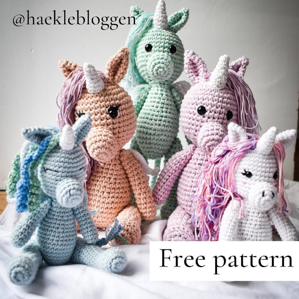 Unicorn Pattern amigurumi tarifi
