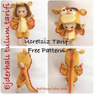 Ejderha Tulumlu Masum Bebek