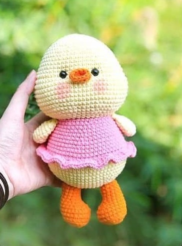Capcap Duckling amigurumi tarifi