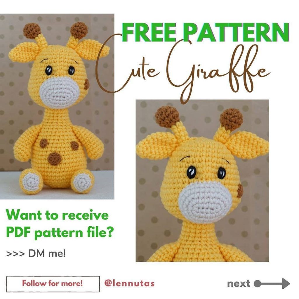 Cutie Giraffe amigurumi tarifi