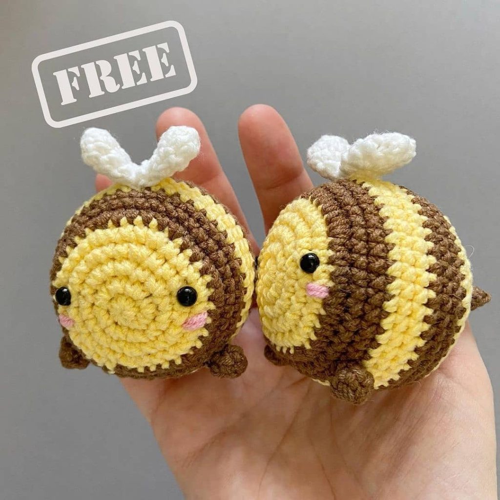 Cute Little Bee amigurumi tarifi