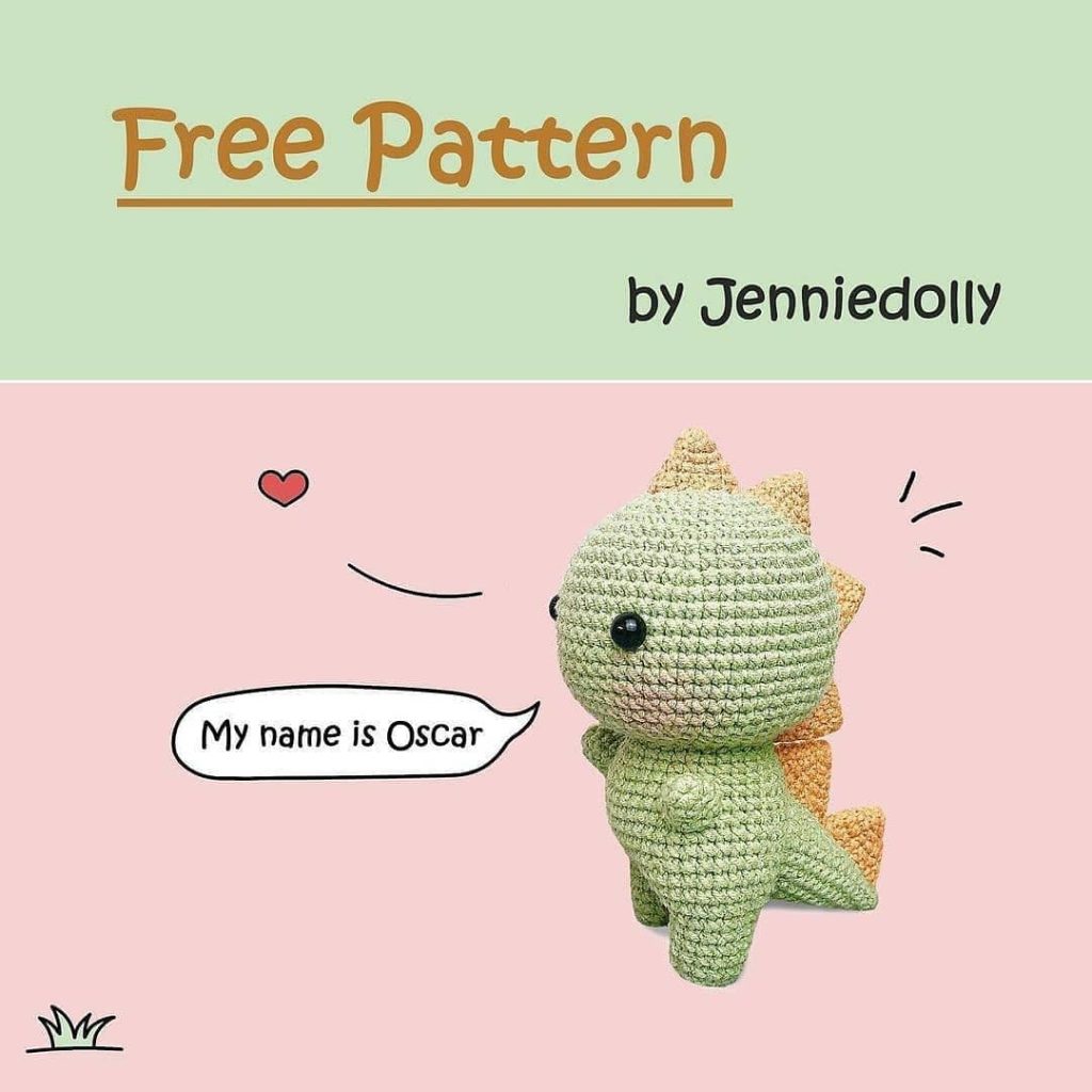The Dinosaur amigurumi tarifi