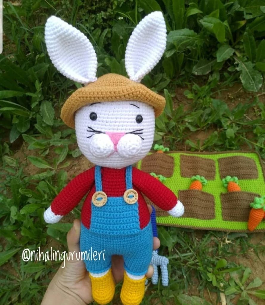 Çiftlik Tavşan Tarifi amigurumi tarifi