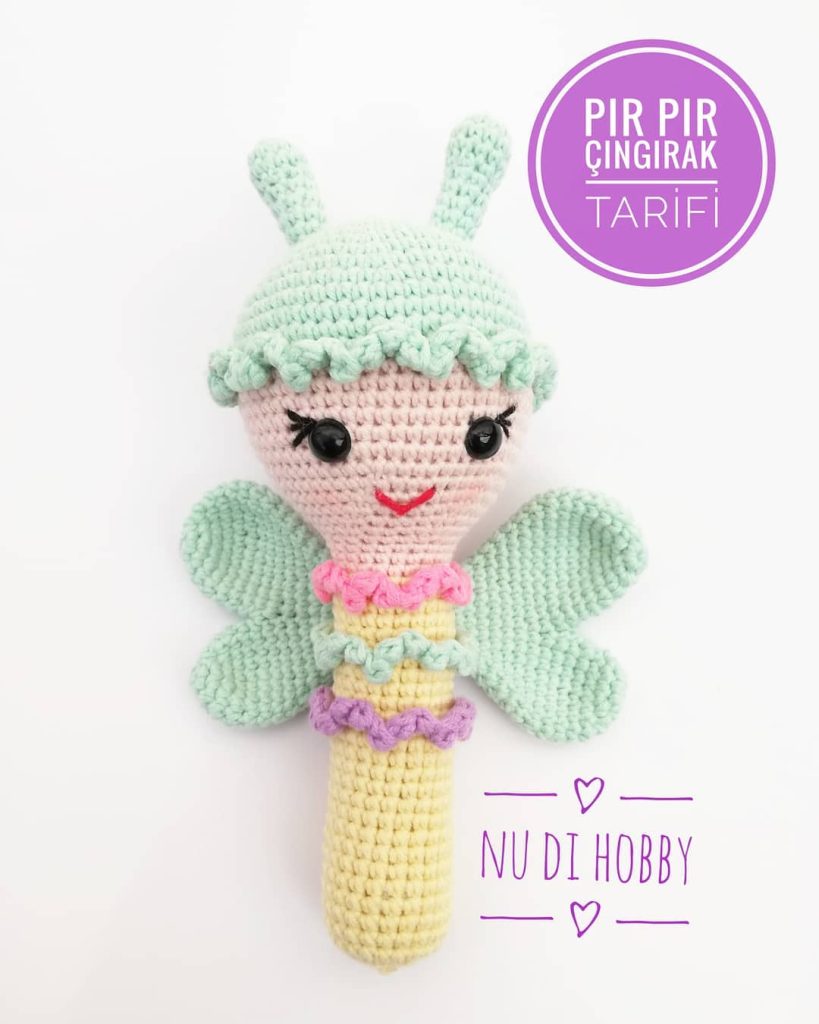 Pır Pır Çıngırak amigurumi tarifi