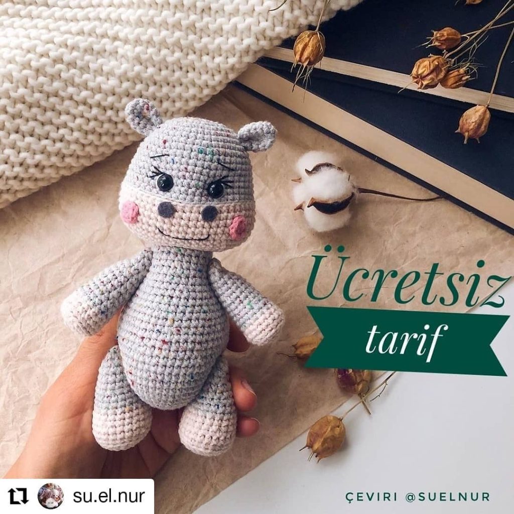 Dino amigurumi tarifi