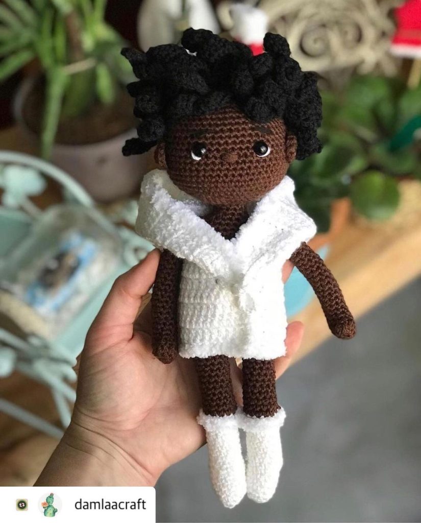 Esmer Bebek amigurumi tarifi