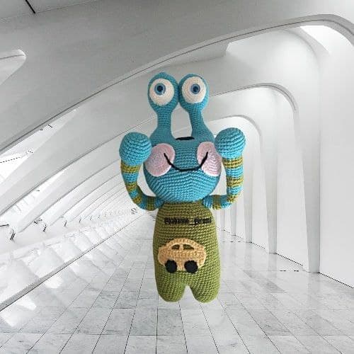 Sevimli Canavarlar amigurumi tarifi