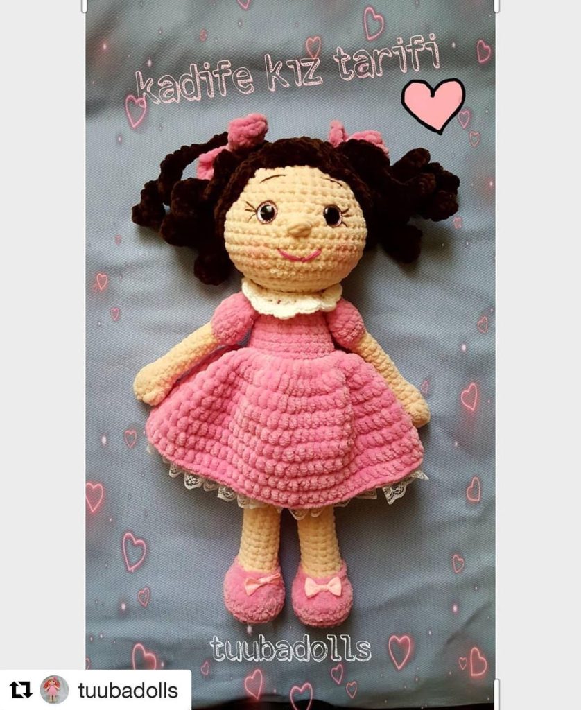 Kadife Bebek amigurumi tarifi