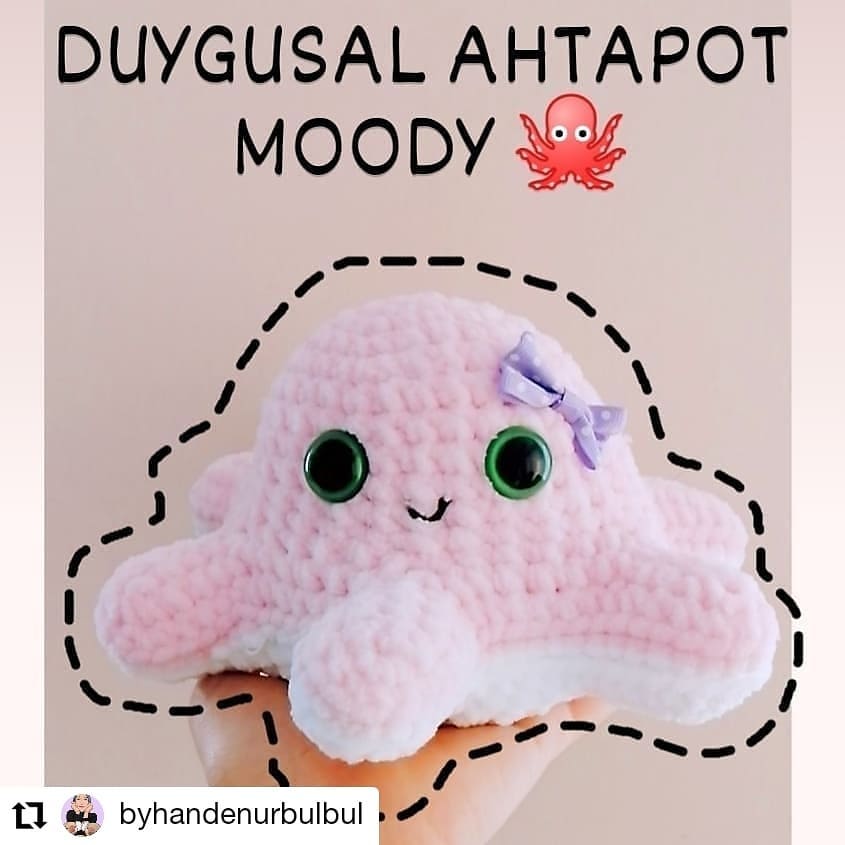 Duygusal Ahtapot “moody” ? amigurumi tarifi