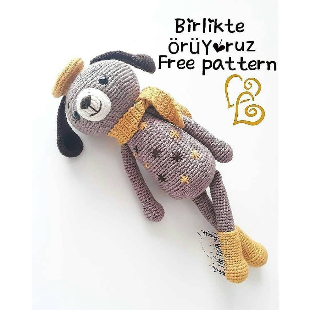 Bereli Köpüş amigurumi tarifi