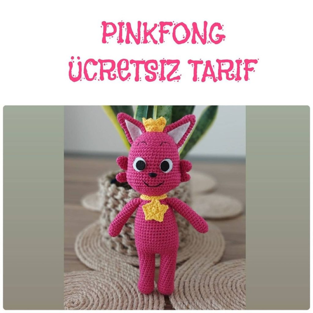Pinkfong amigurumi tarifi