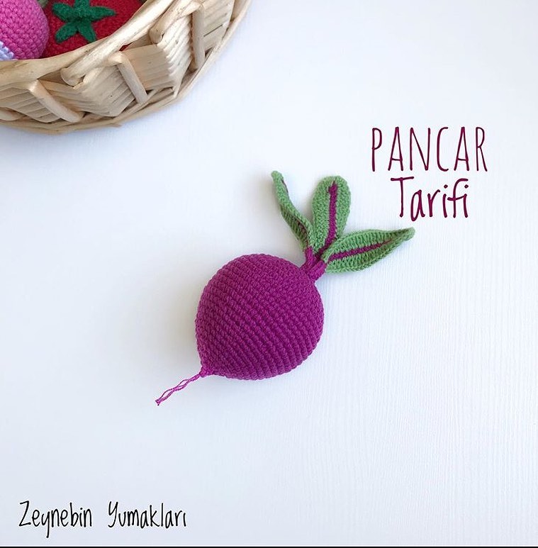 Pancar amigurumi tarifi