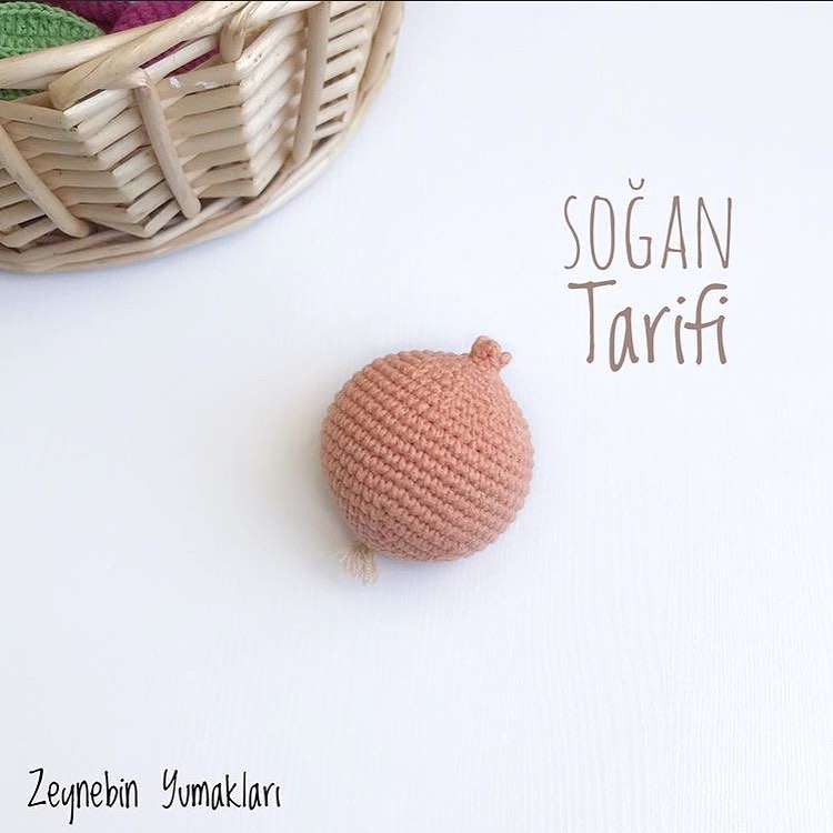 Soğan amigurumi tarifi