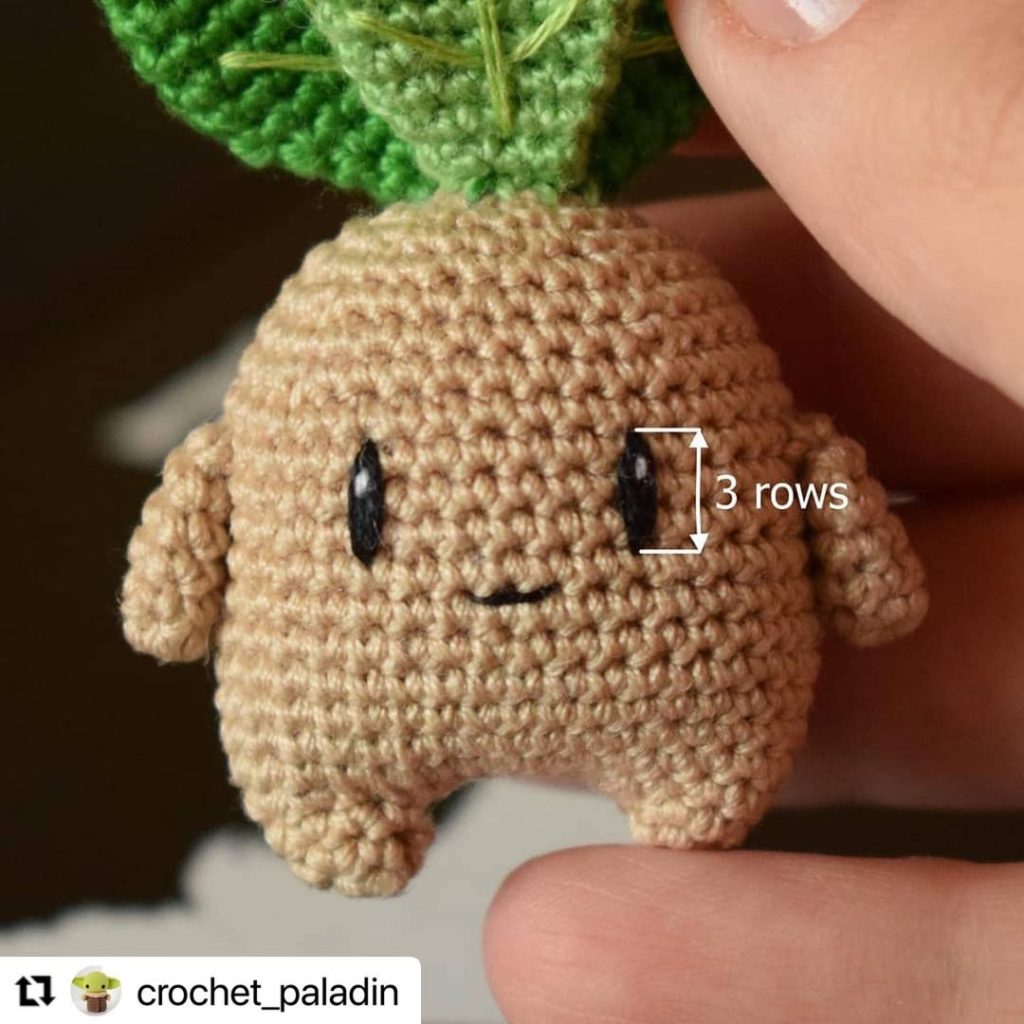 Adam Otu amigurumi tarifi