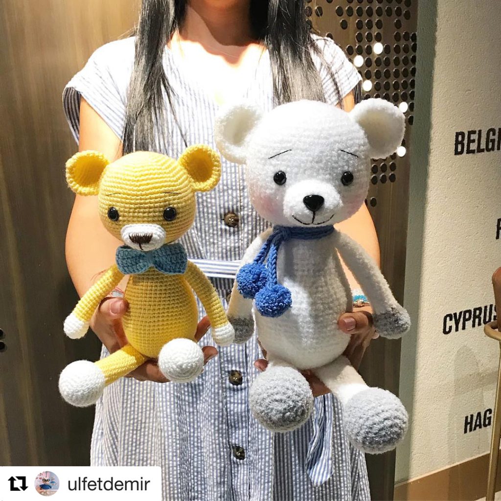 Bizim Ayıcık amigurumi tarifi