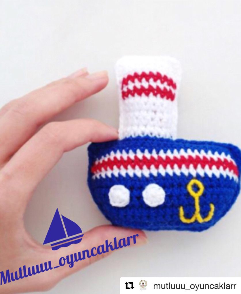 Gemiz amigurumi tarifi