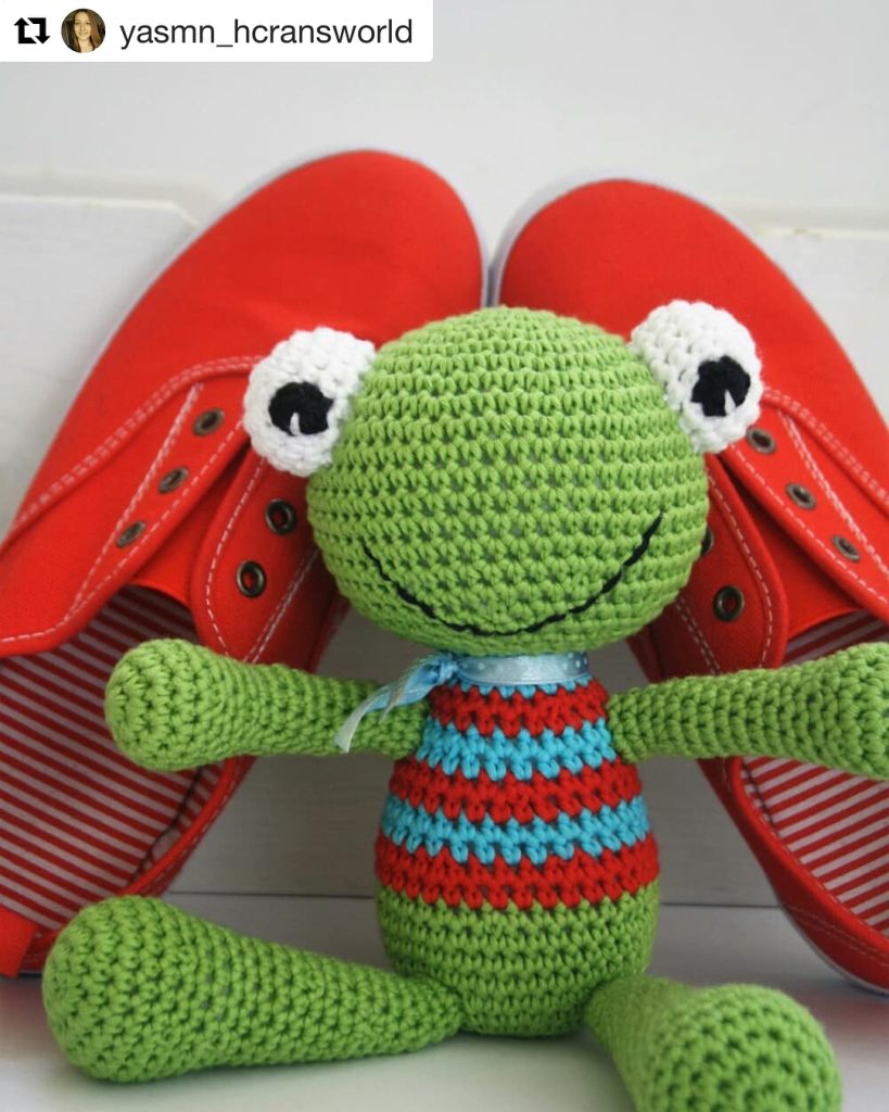 Kurbağa amigurumi tarifi