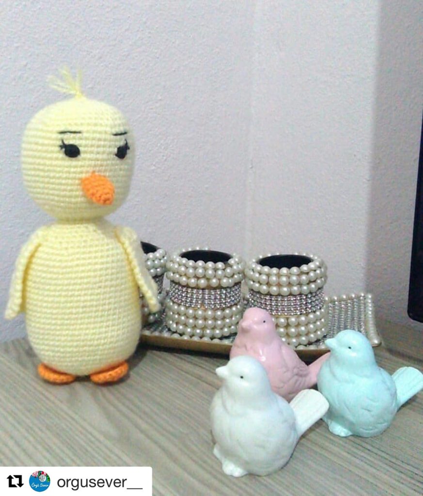 Civciv amigurumi tarifi